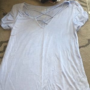 Light blue shirt from American Eagle